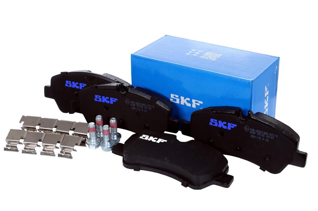 Jeu de 4 plaquettes de frein SKF ref. VKBP 90102